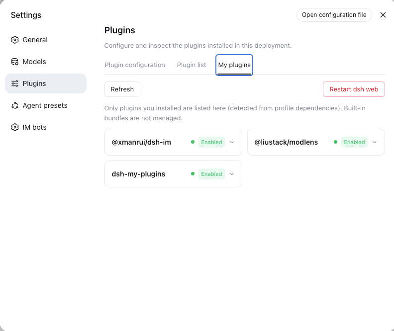 dsh-my-plugins preview