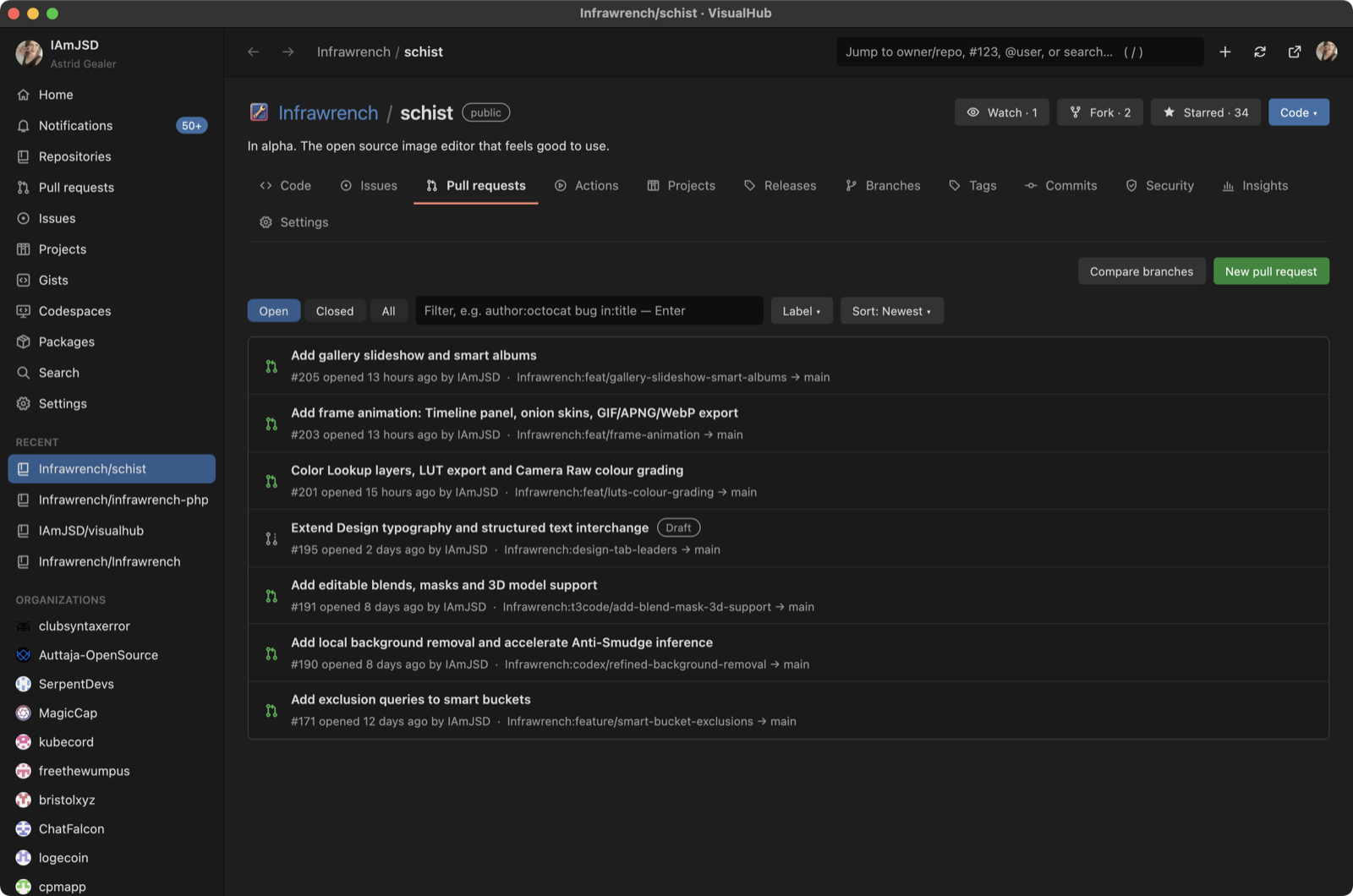Pull requests