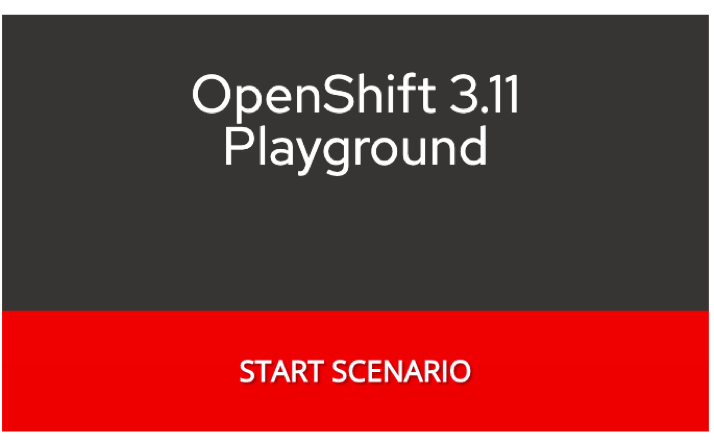 OpenShift 3.11 playground