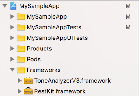 ConfiguredFrameworks