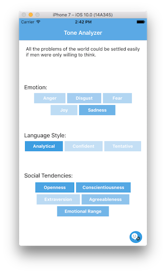 ToneAnalyzerResponse