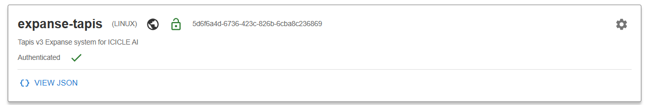 Authenticated Status