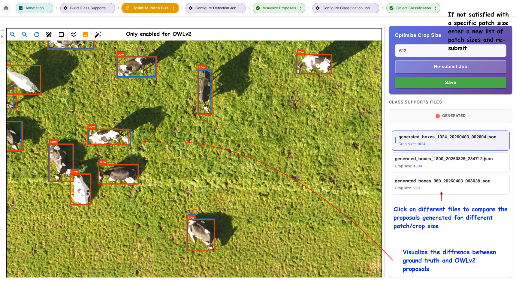 Optimize Patch Size