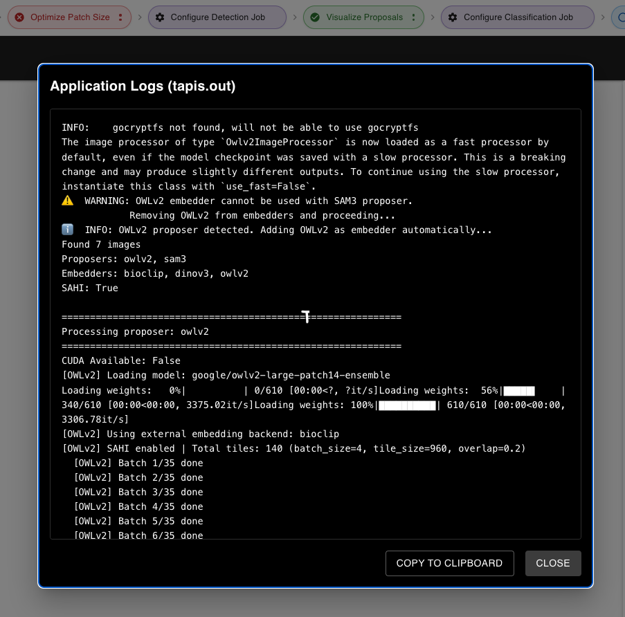 Application Logs