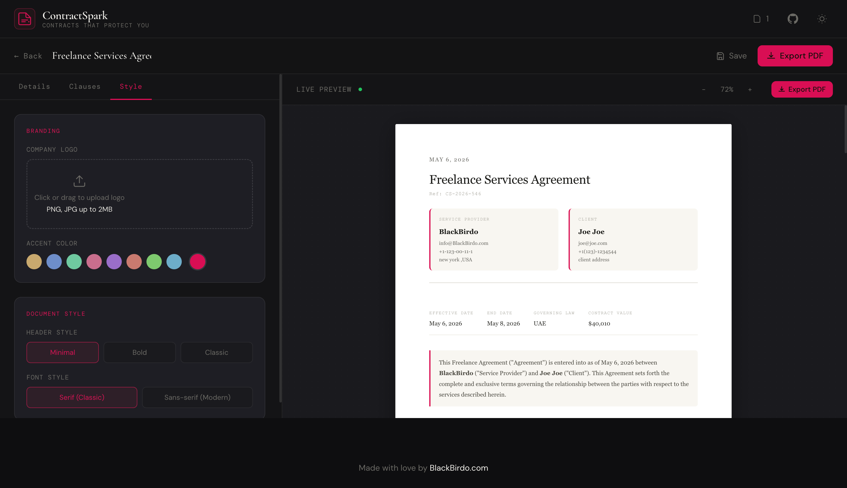 ContractSpark Preview 2