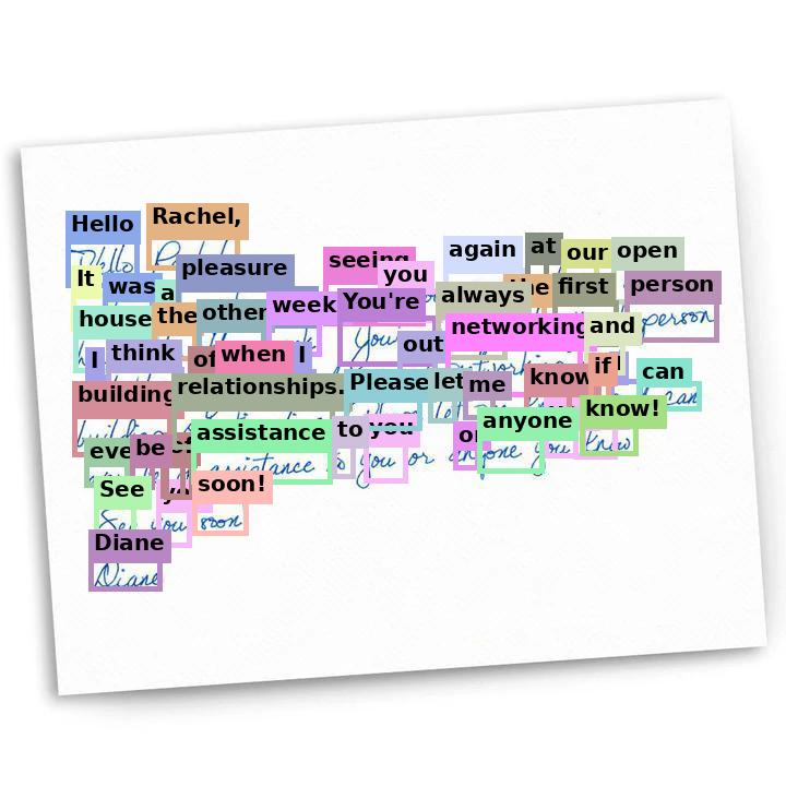 OCR Word Box Example