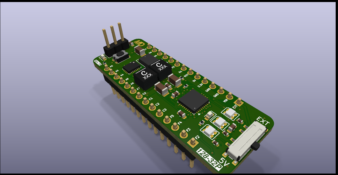 MicroDev128-32P, from the project README