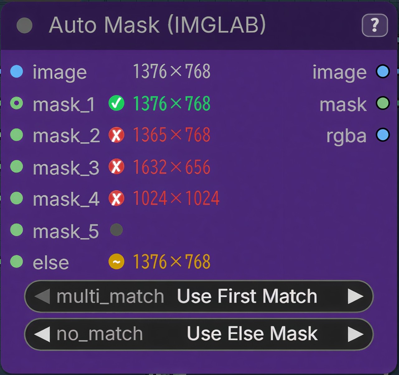 Auto Mask (IMGLAB)