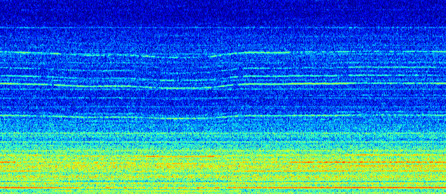 Imagem do spectogram jet color