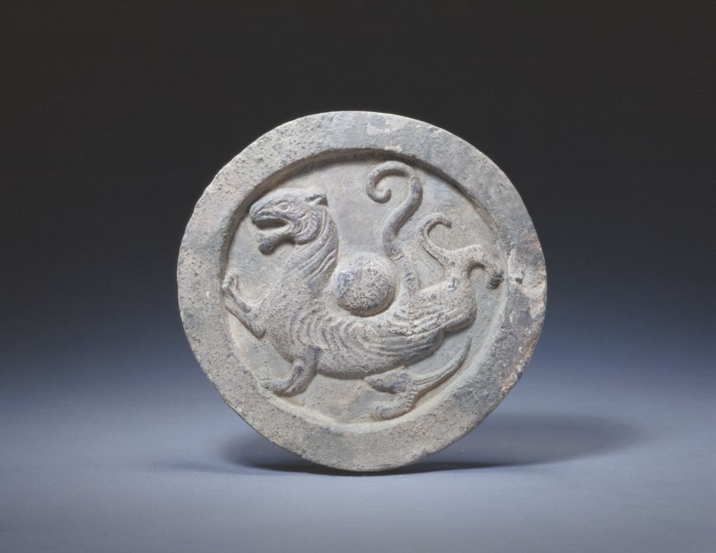 ROOF TILE END WITH BAIHU