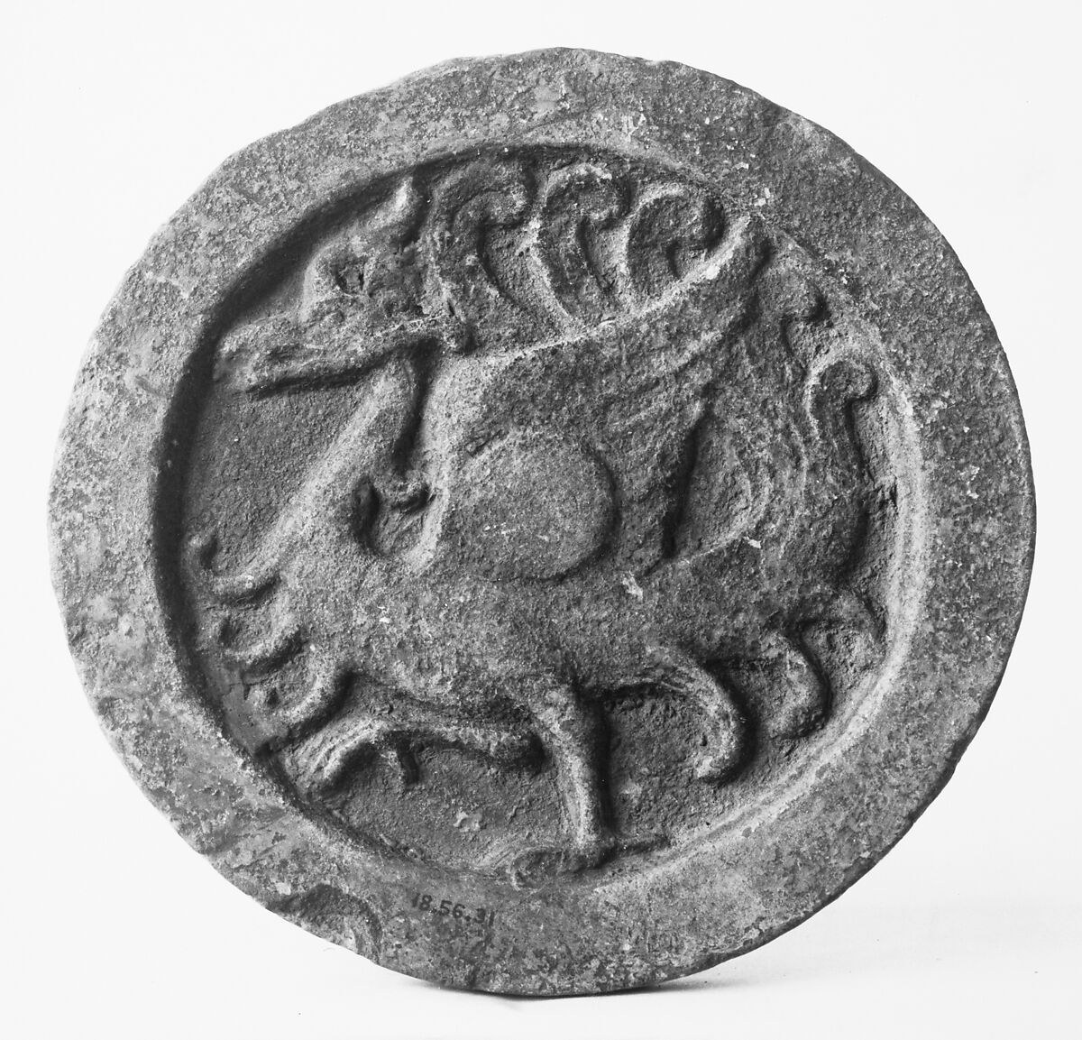 ROOF TILE END WITH ZHUQUE