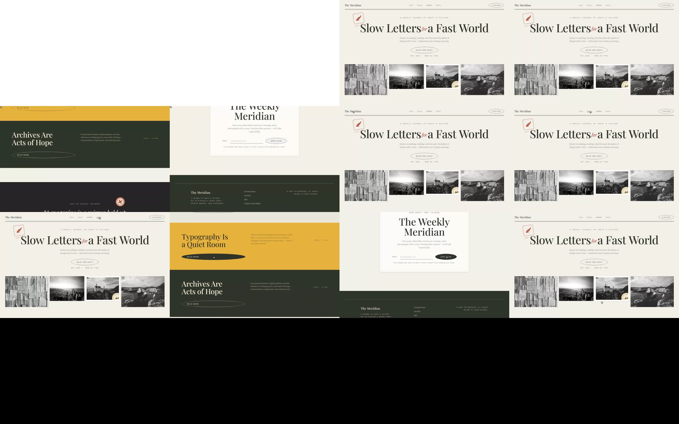 The Meridian — motion filmstrip from record_site_motion