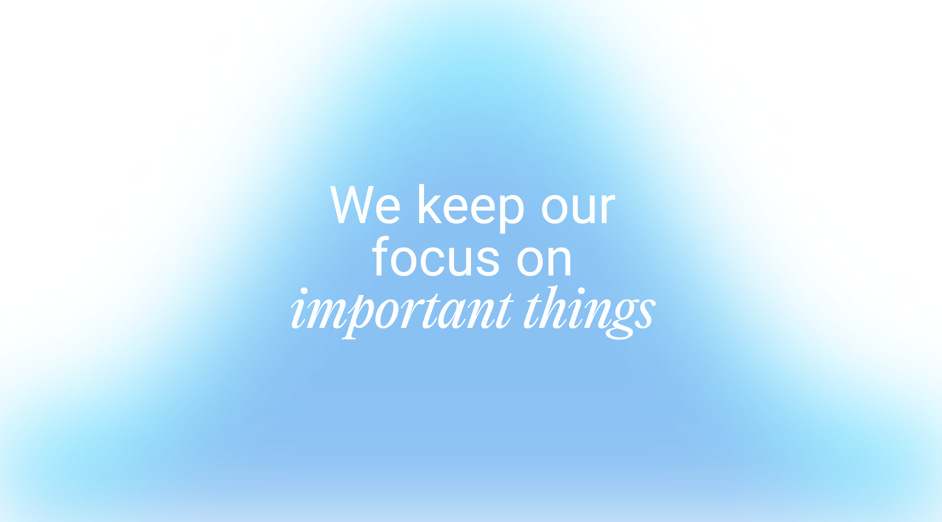 NEUTOMNI rehost — focus statement on the blue gradient