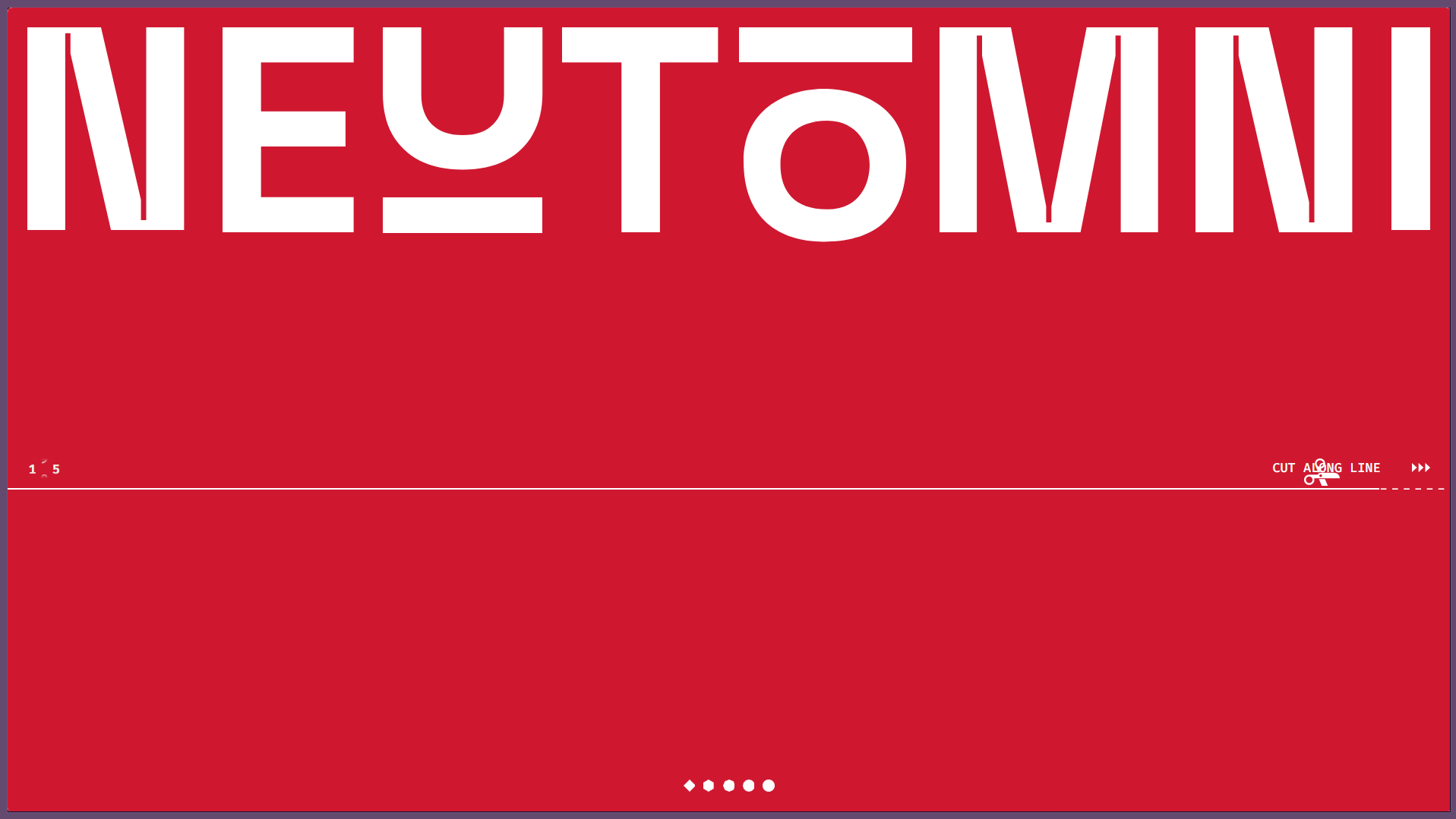 NEUTOMNI rehost — loader band with the giant wordmark