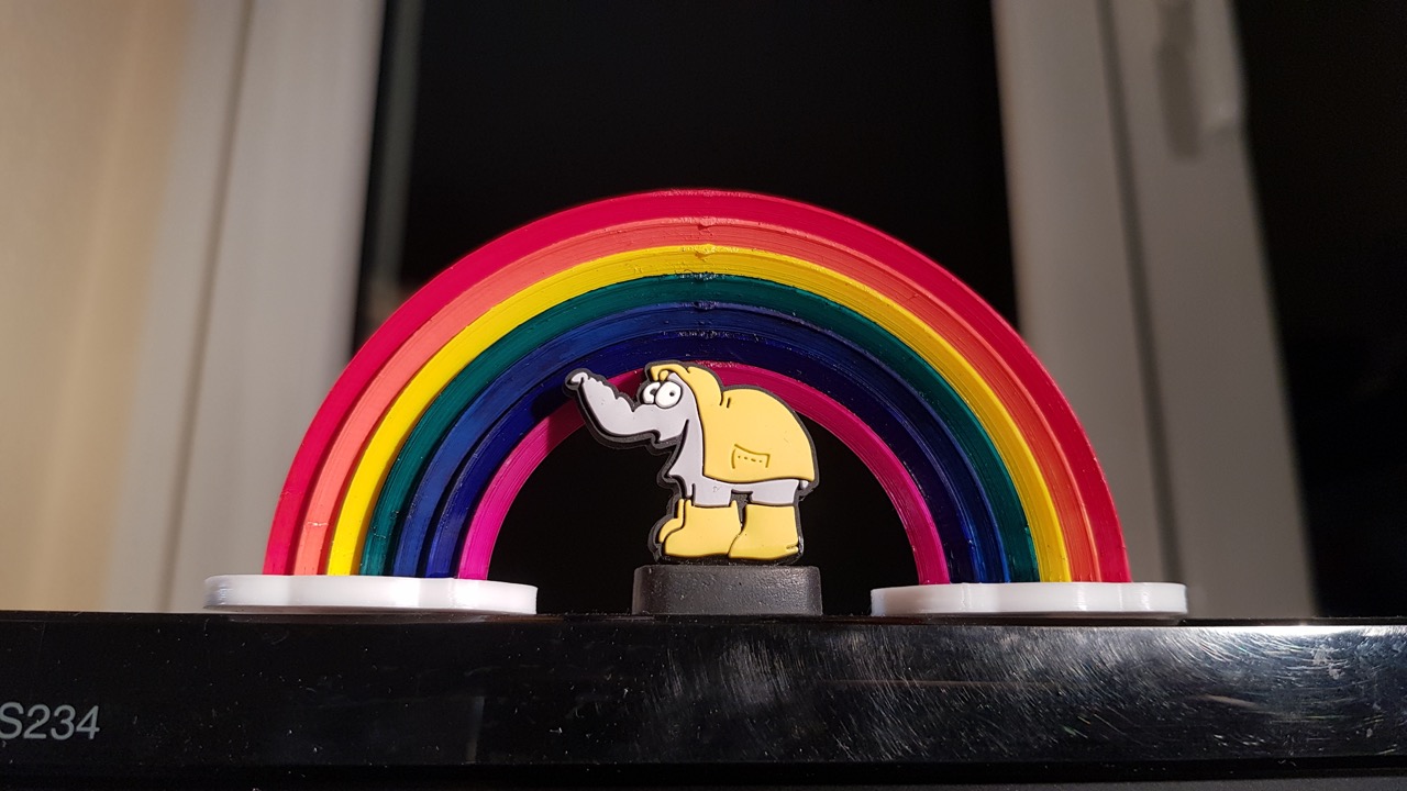 Rainbow Ottifant