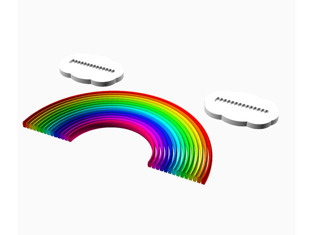 Many colors Rainbow