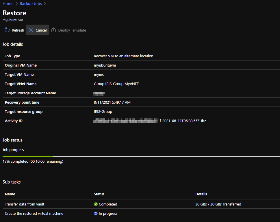 GitHub - IRISMeister/azure_backup_script