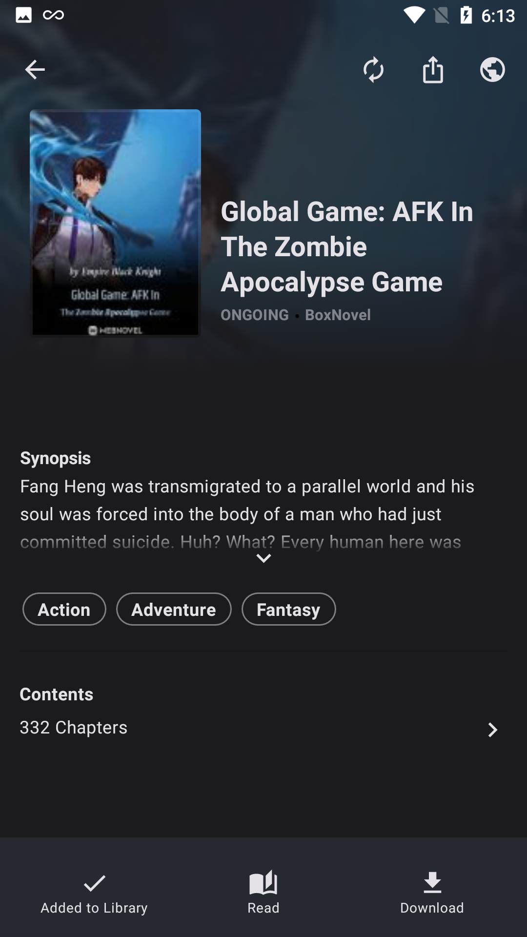 Screenshot 5 of IReader — opens full size