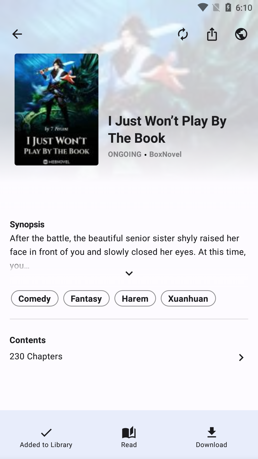 Screenshot 6 of IReader — opens full size