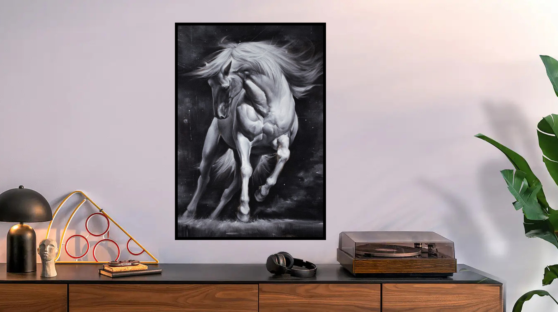 Abstract Couple Painting - Front view