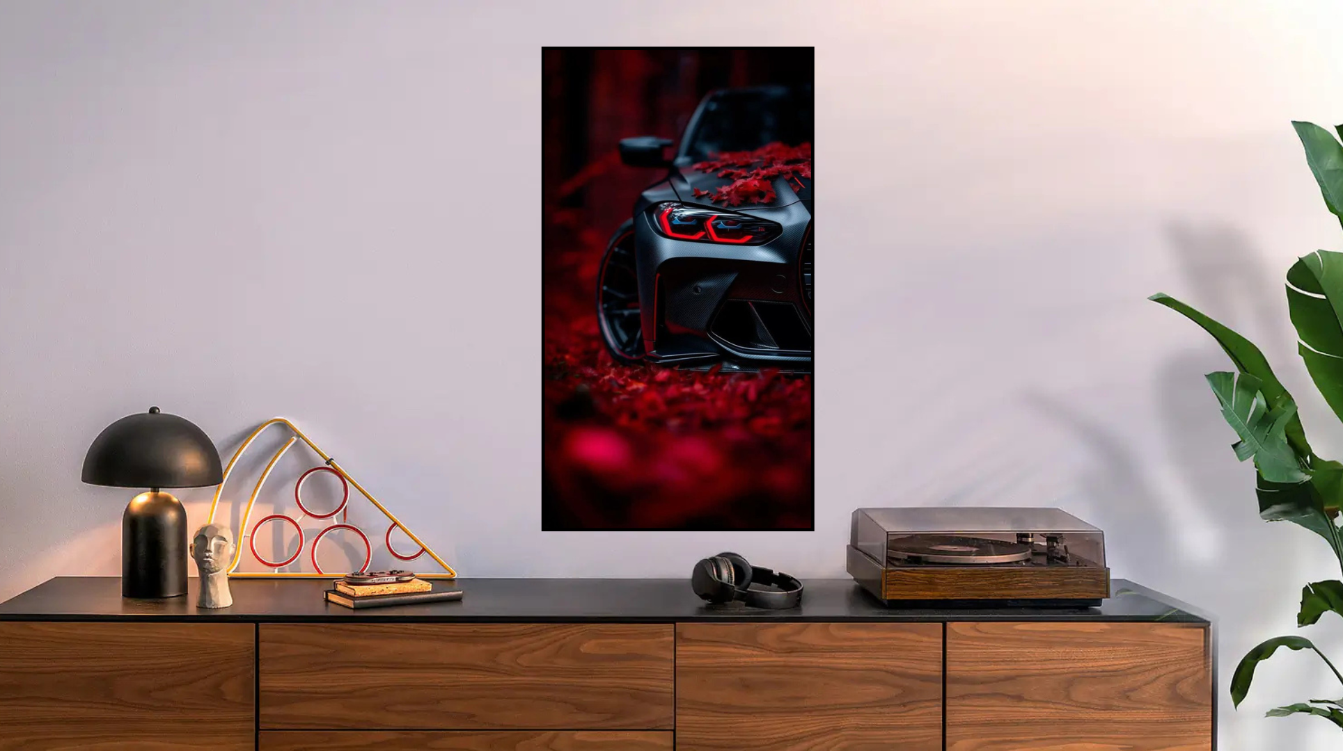 Abstract Couple Painting - Front view