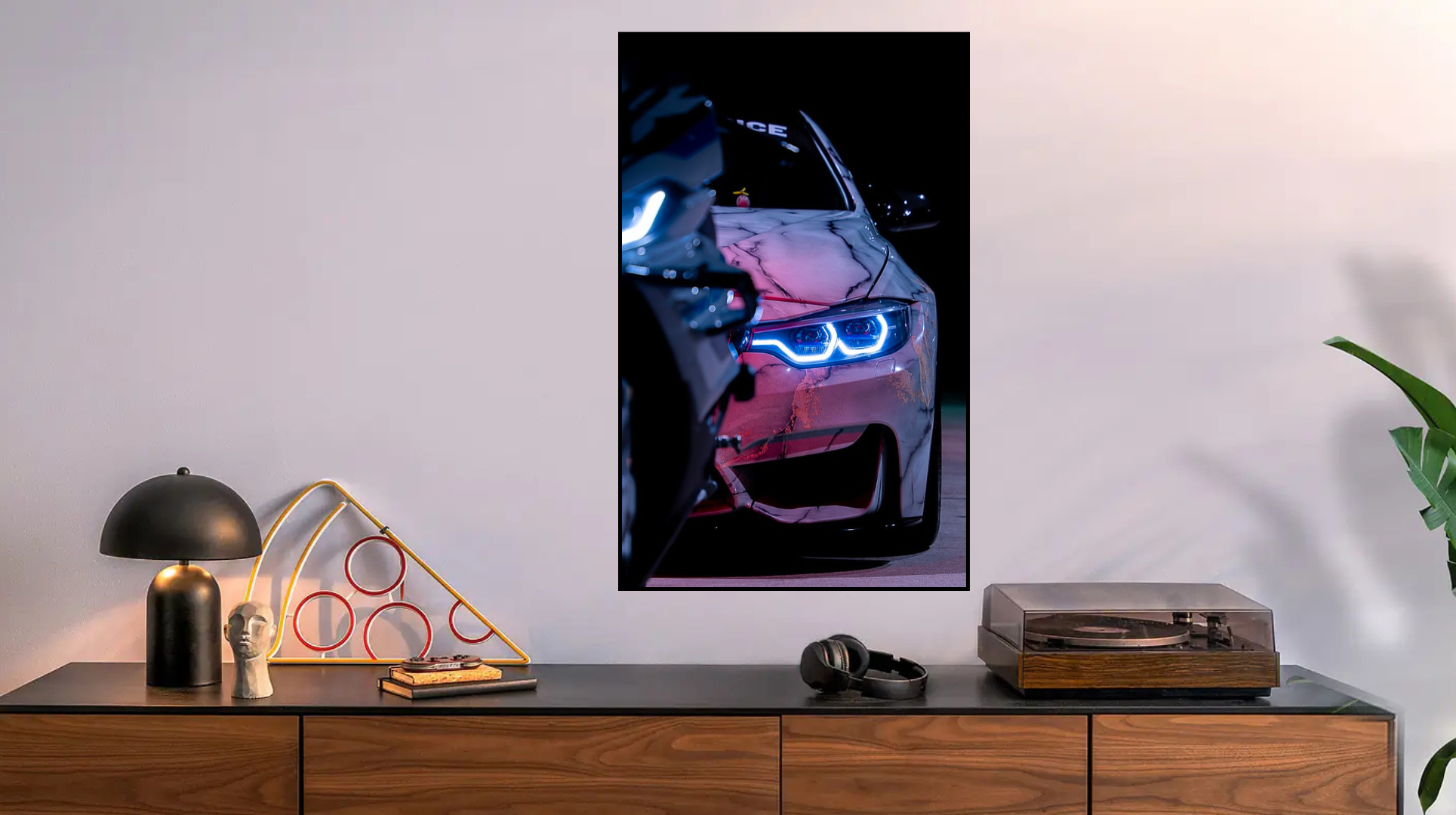 Abstract Couple Painting - Front view
