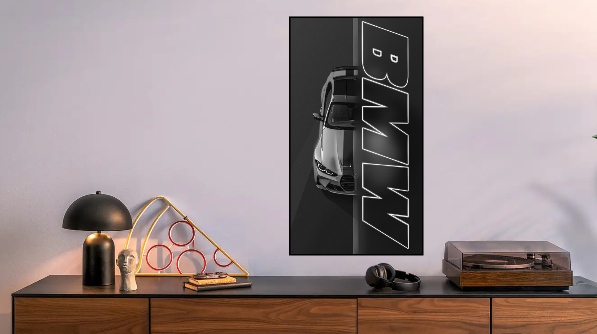 Abstract Couple Painting - Front view