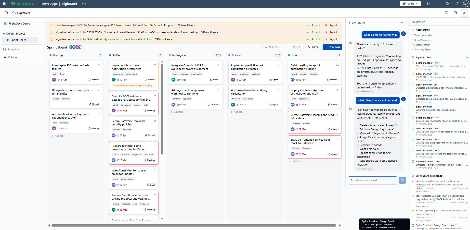 FlightDeck — Agentic Kanban Board
