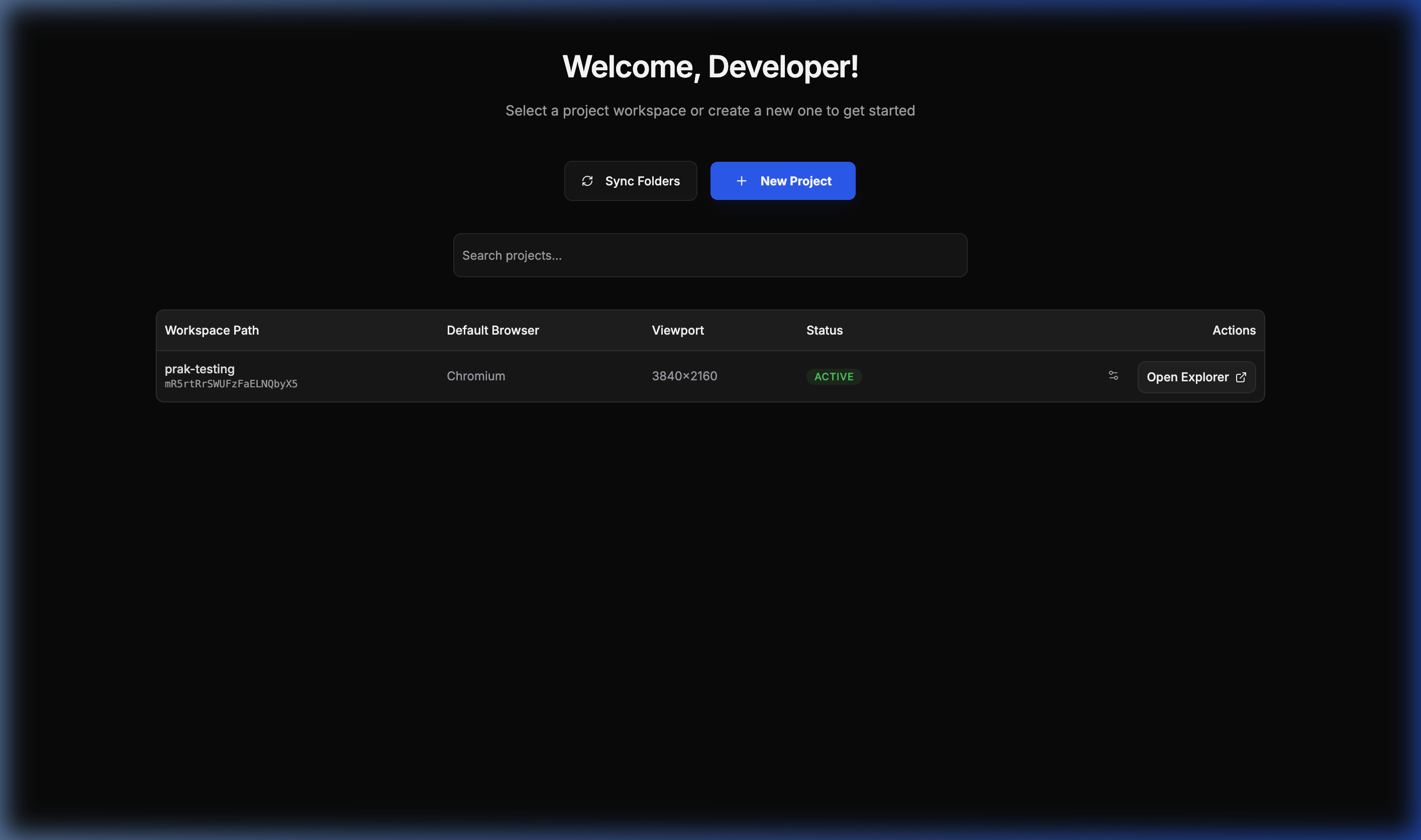 Projects List