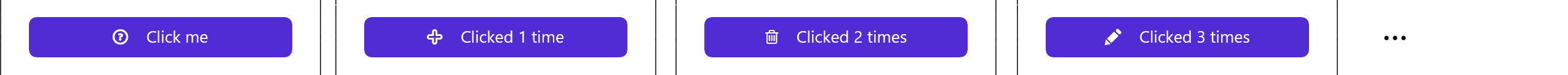 Glyph Button with Text