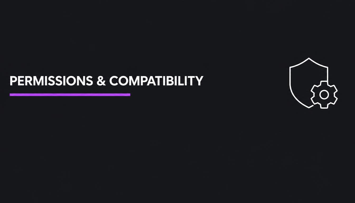 Permissions header