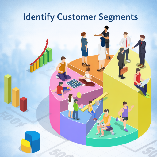 Customer segmentation clustering visualization