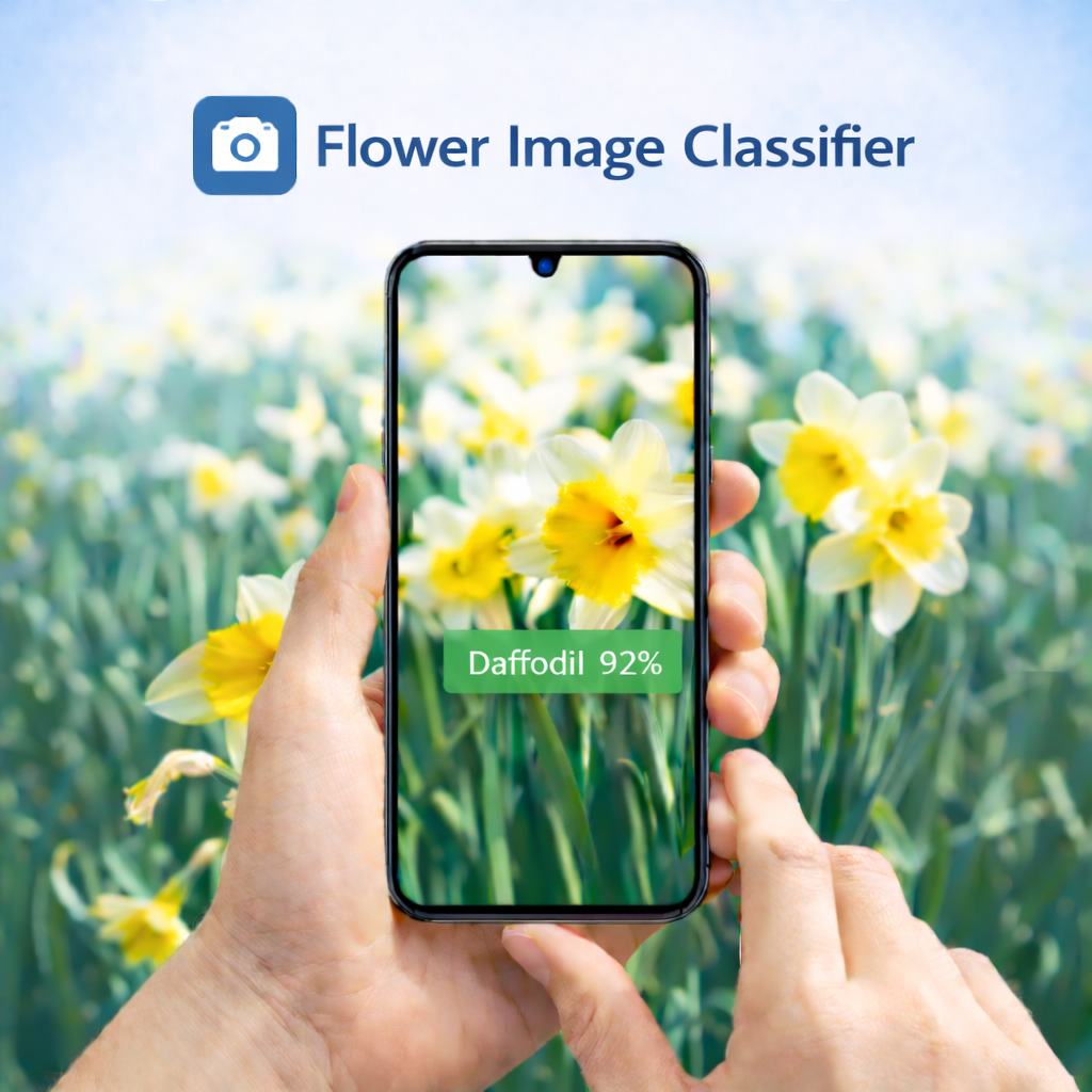 Flower image classification project