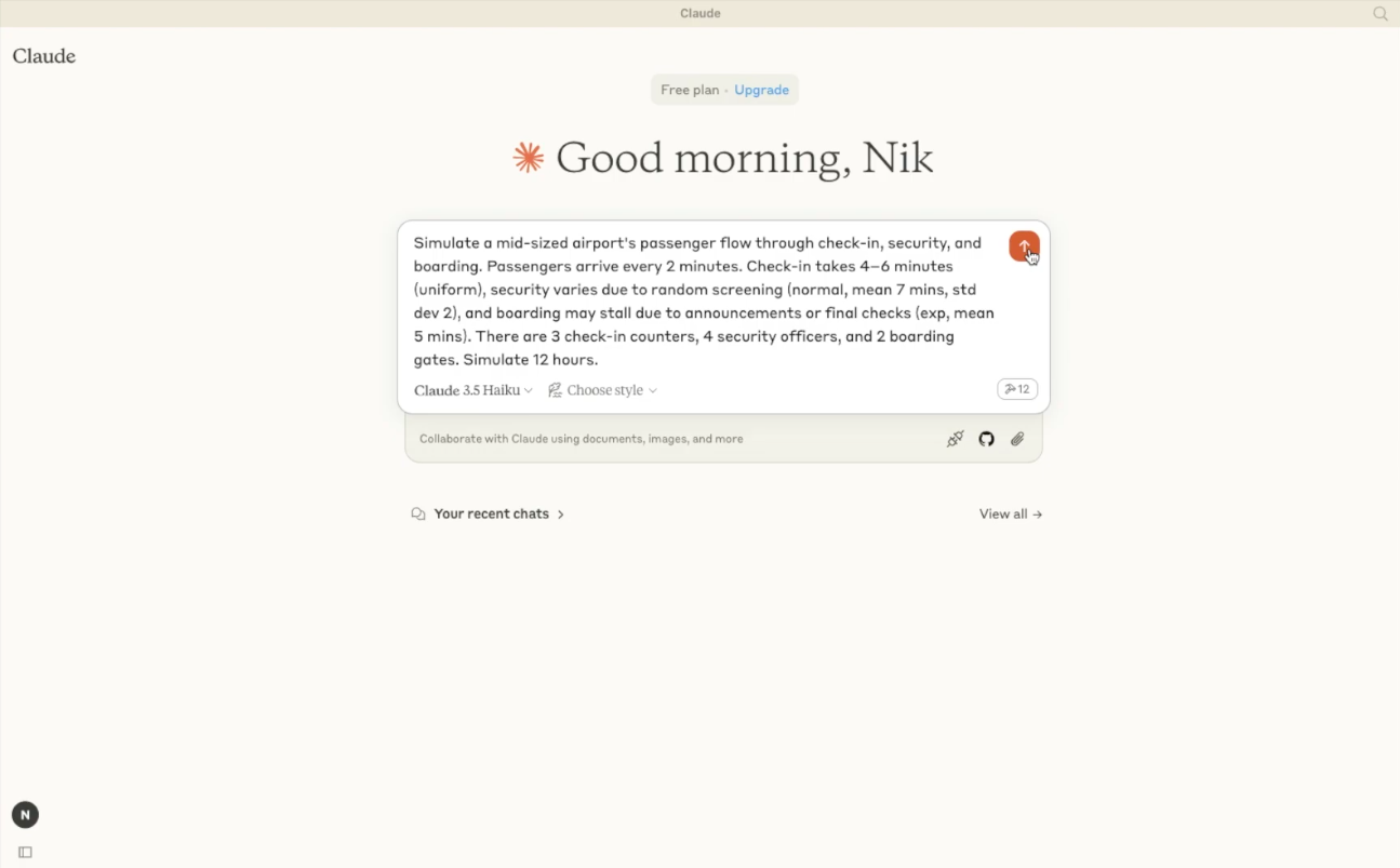 Text2Sim MCP Server (demo)