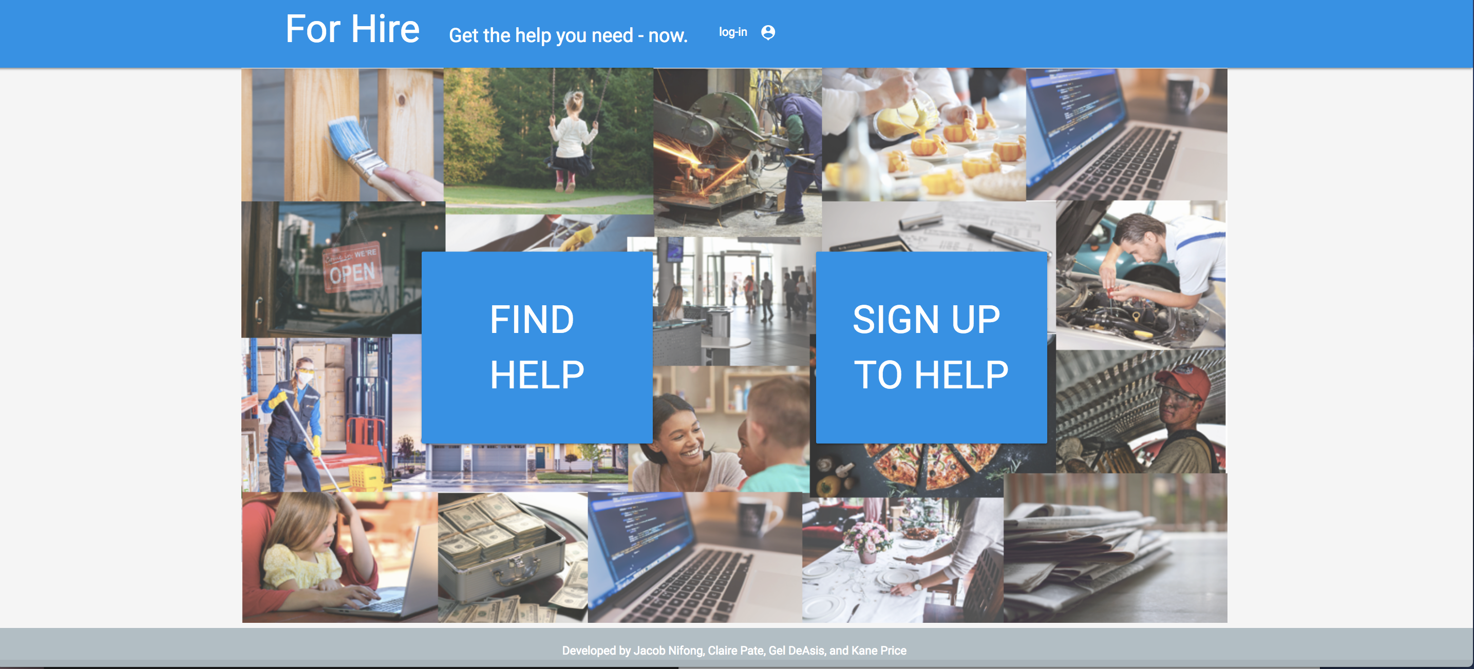 GitHub - ForHireProject/For-Hire: A app for users to find and hire ...