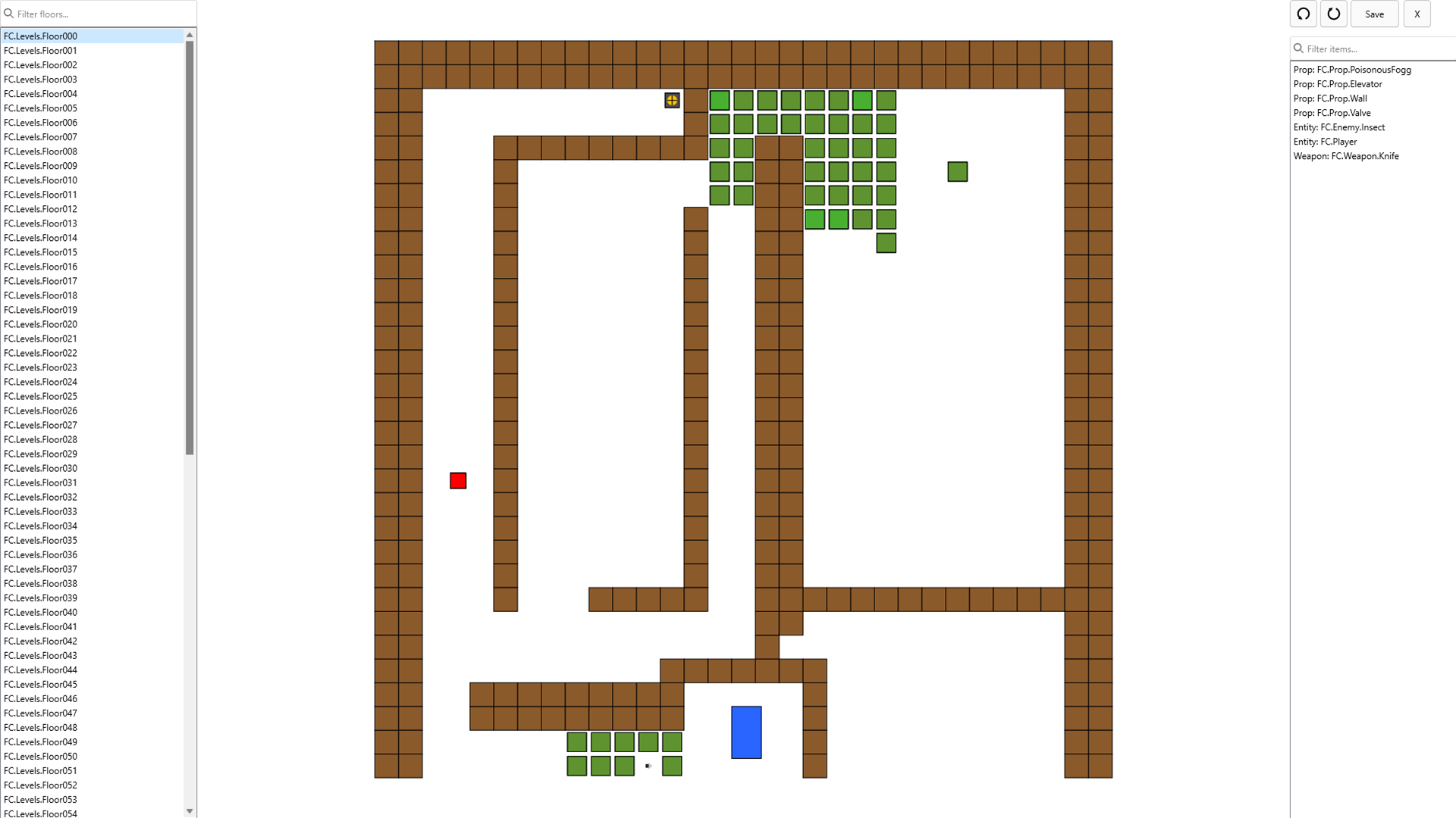 F.C.E.S.INC Game Map Editor