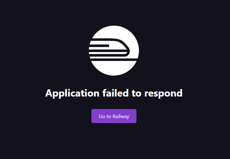 Deploy Repo in Railway
