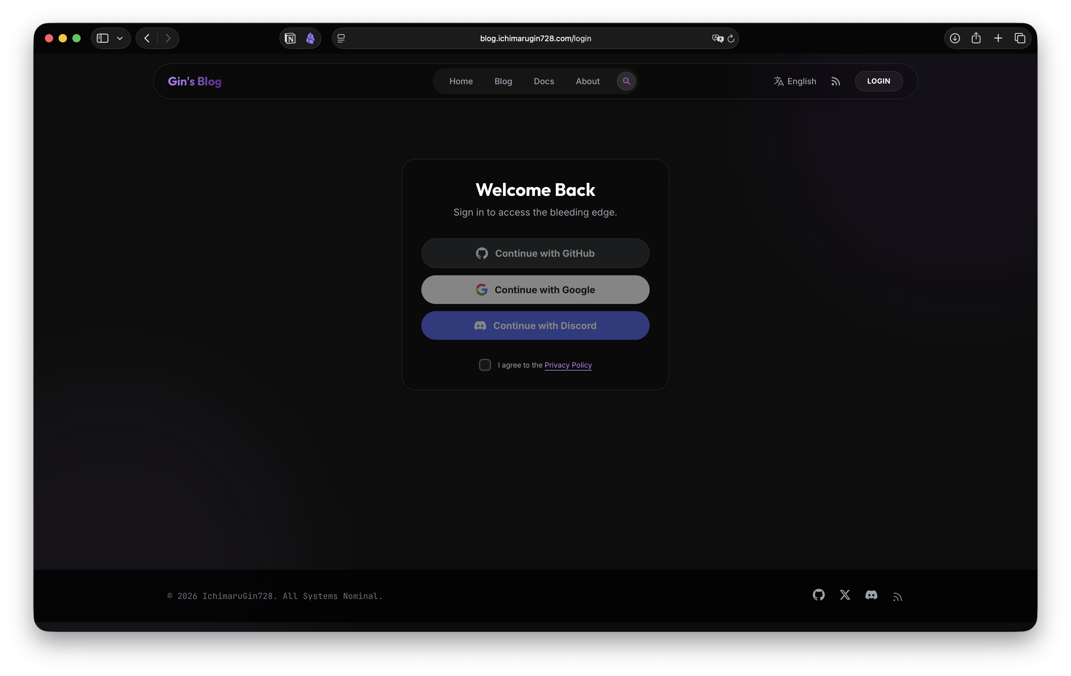 OAuth Login
