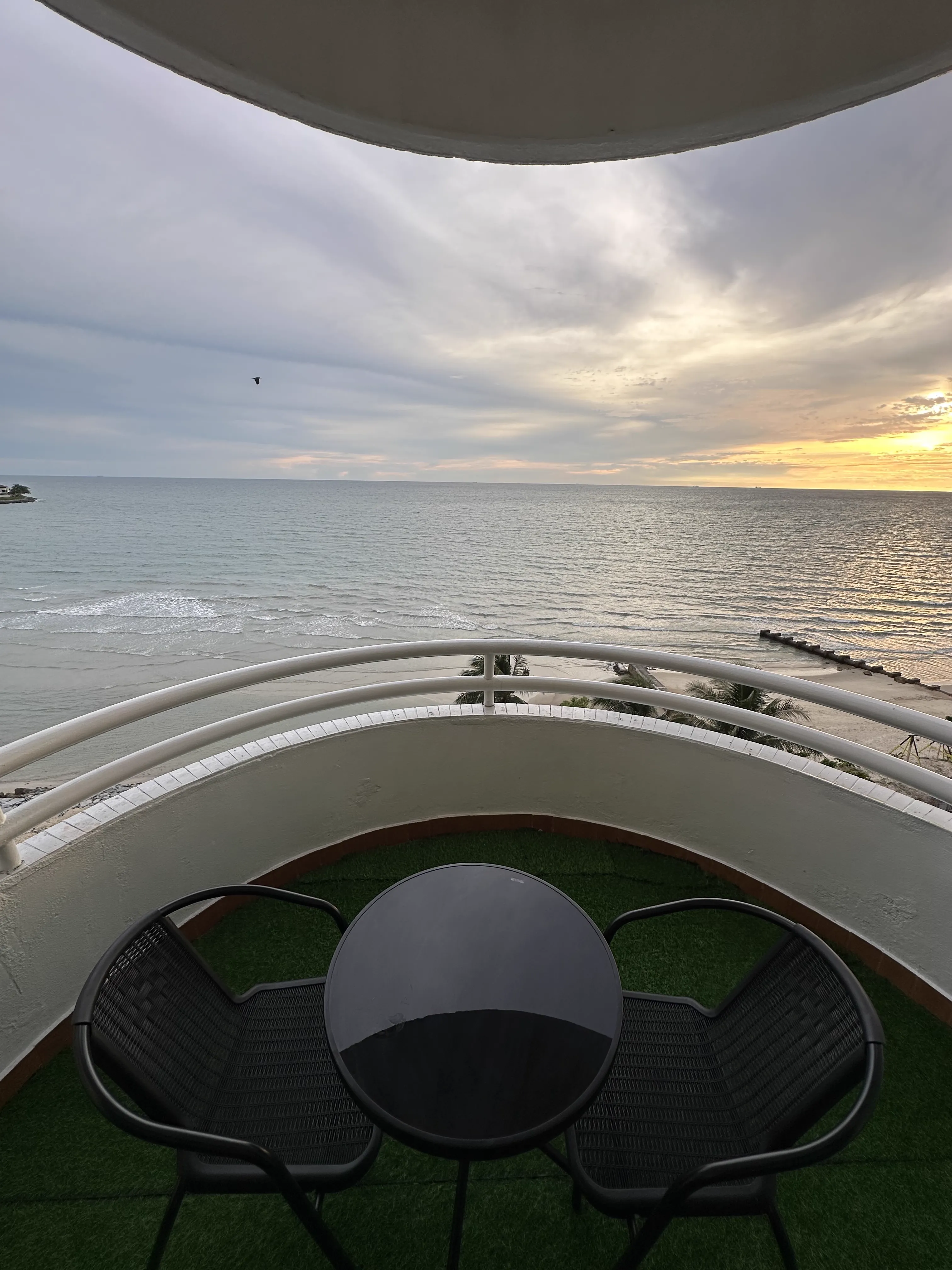 Sunset Balcony View
