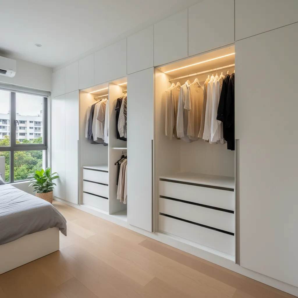 Custom Modular Wardrobes