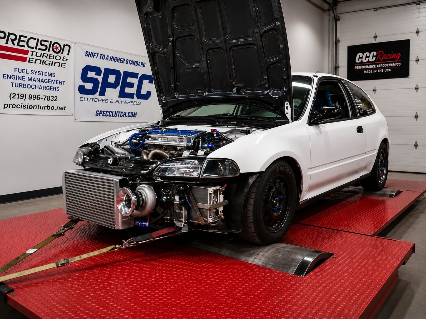 Honda civic race