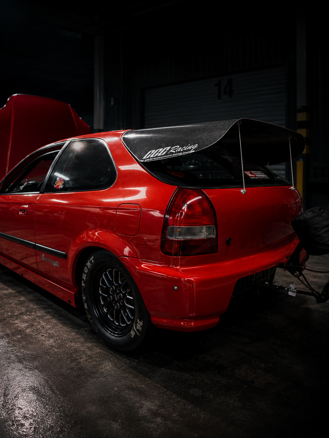 Honda race car