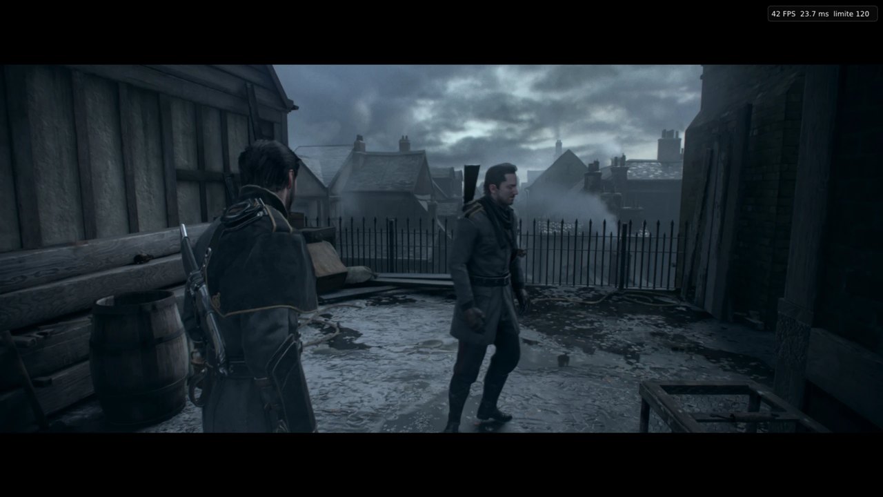 Telhado em cutscene