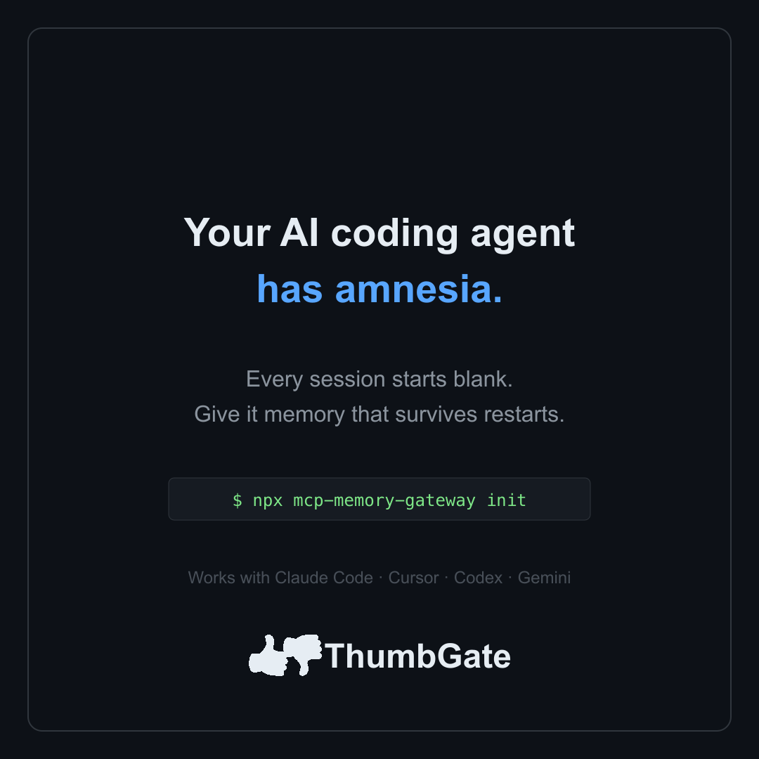 ThumbGate feedback-to-gate flow
