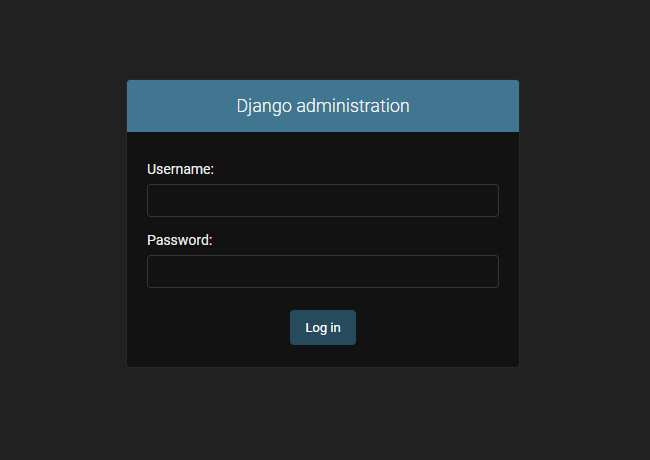 Django Admin Site