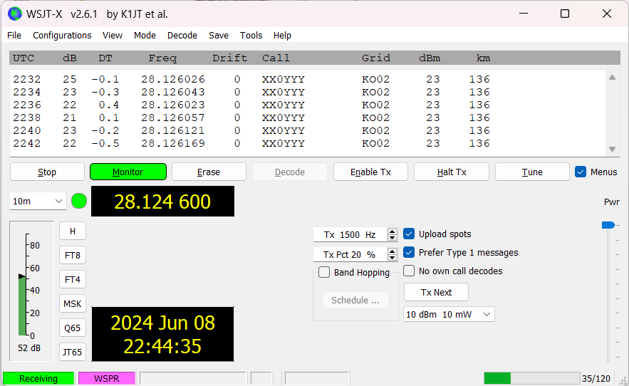 WSPR Beacon — image 1 from the project repository