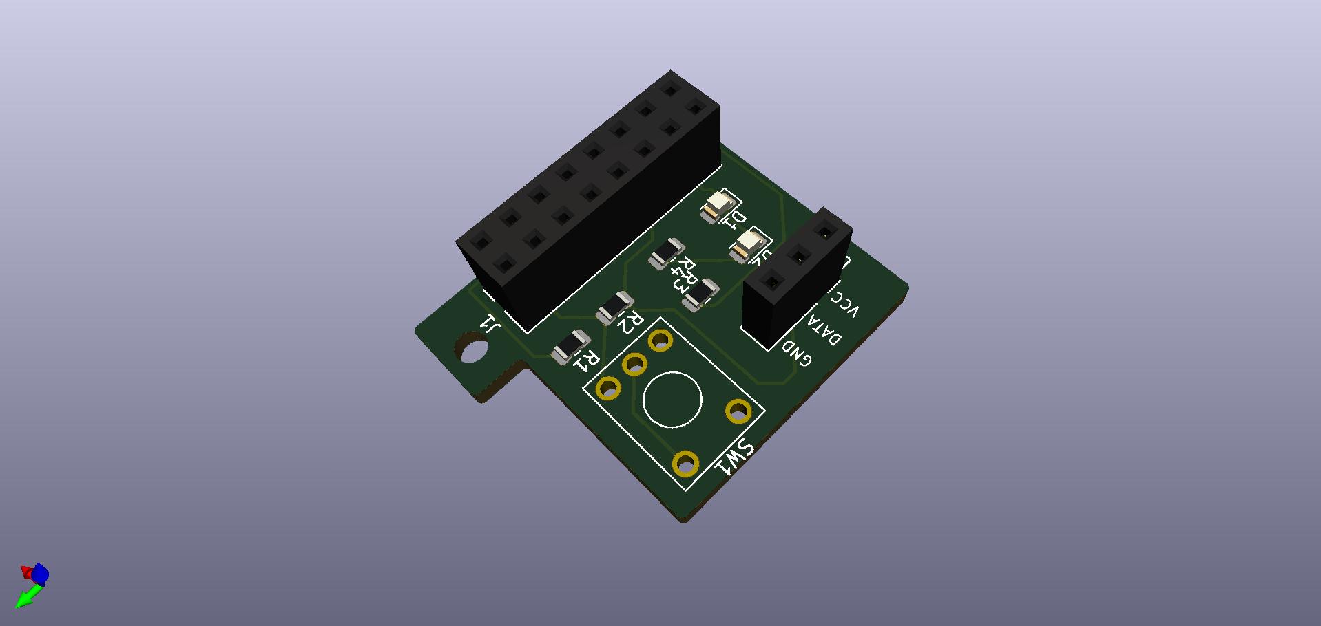 Raspberry Pi FS Hat v01 pcb