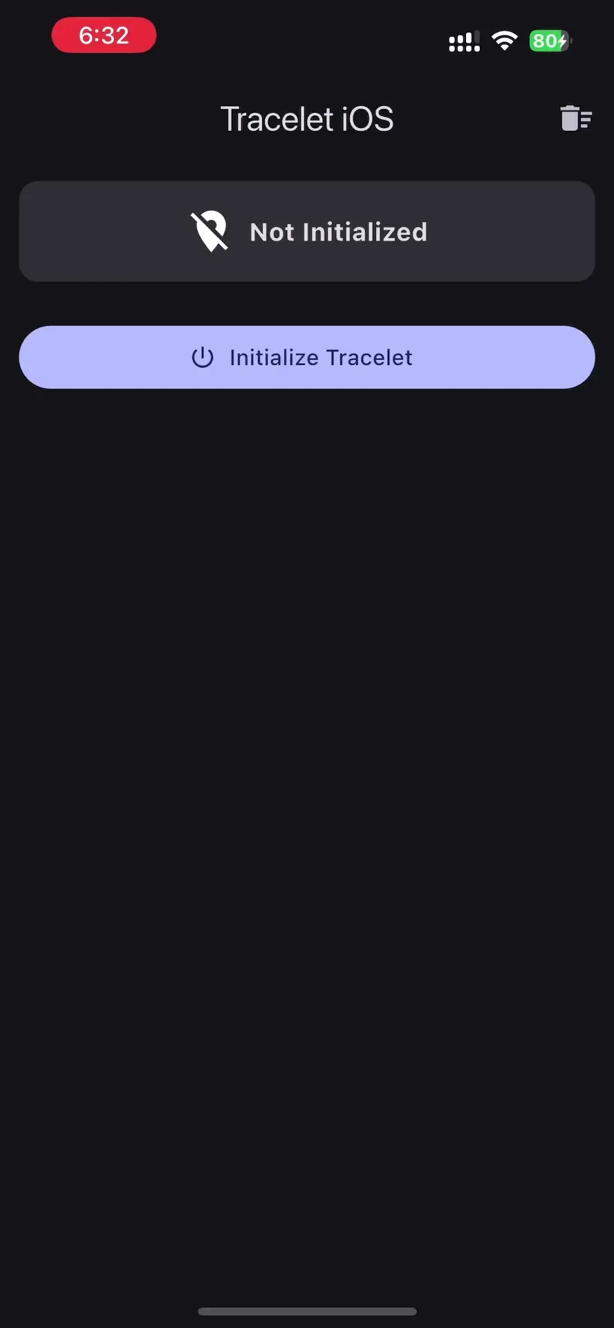Tracelet iOS