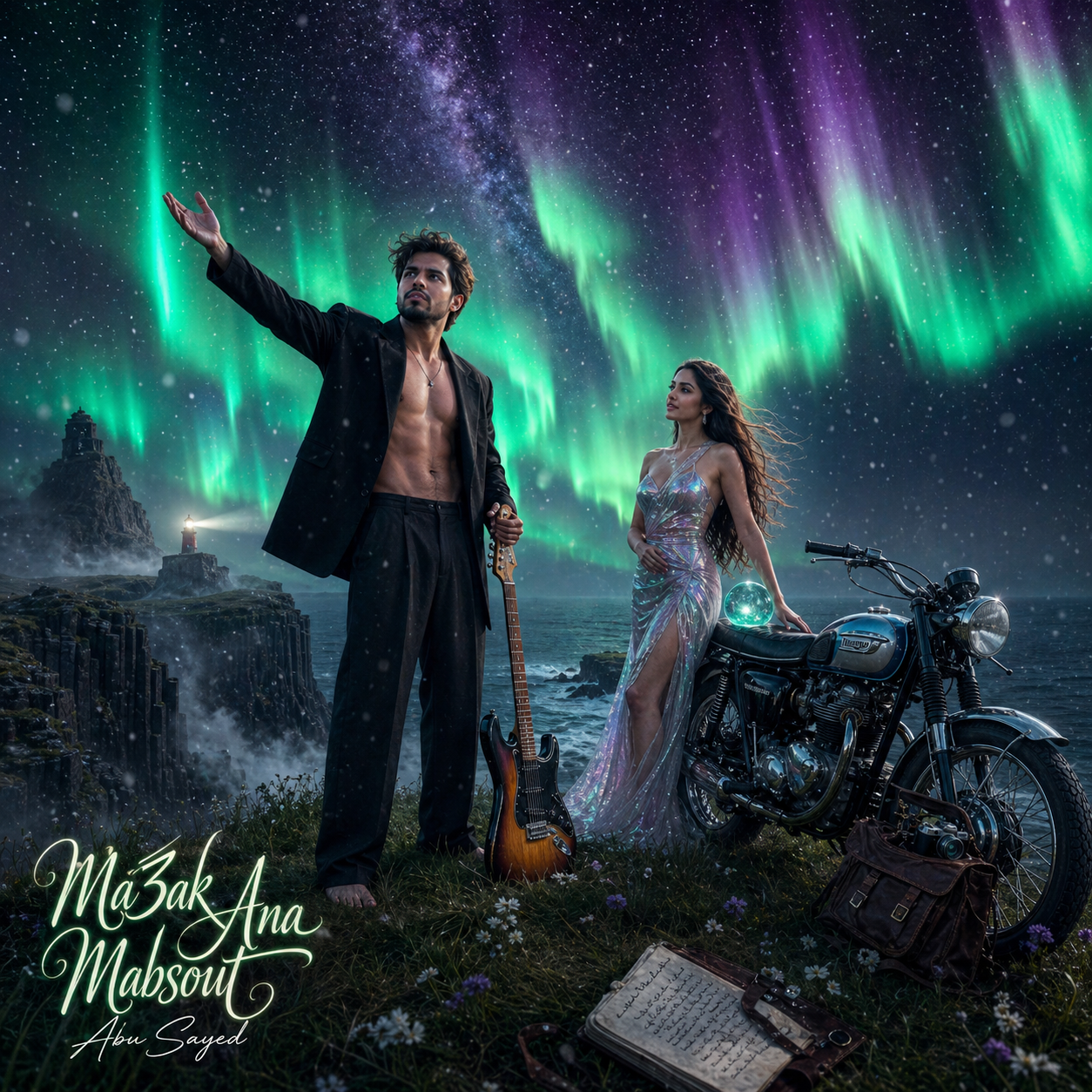 Ma3ak Ana Mabsout official feature image by Abu Sayed