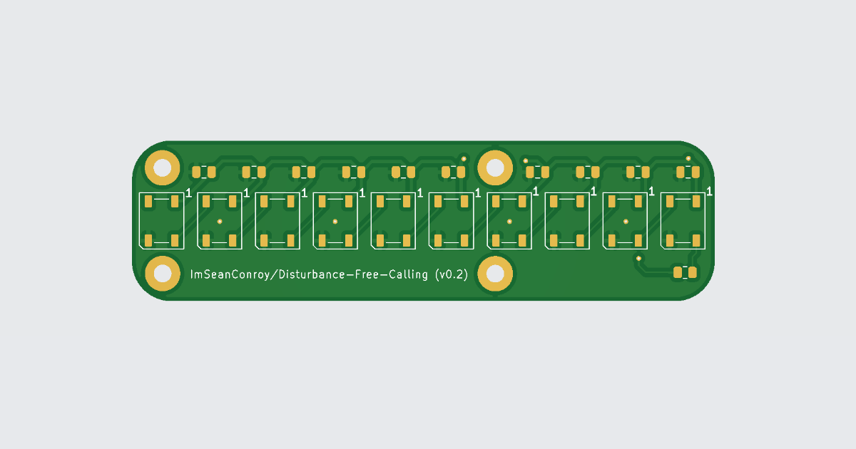 Disturbance free calling, from the project README